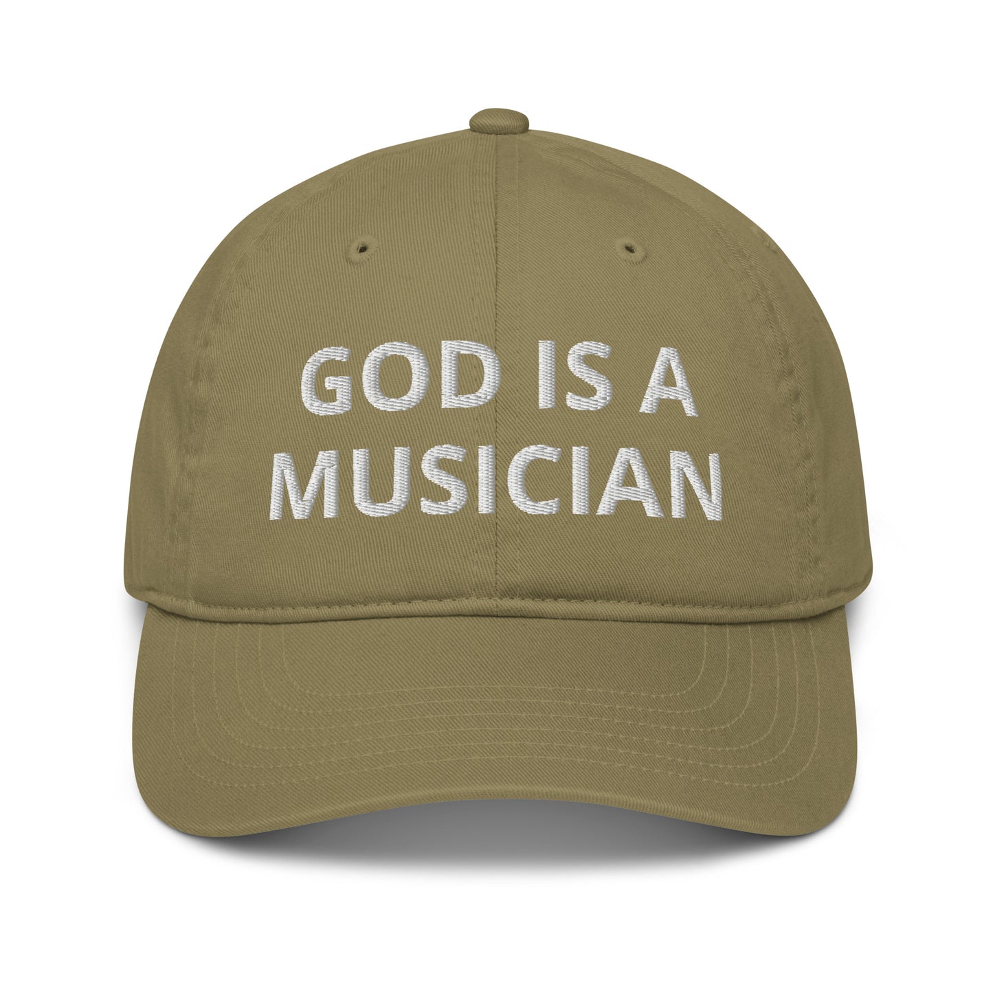 GOD IS A MUSICIAN  ORGANIC HAT