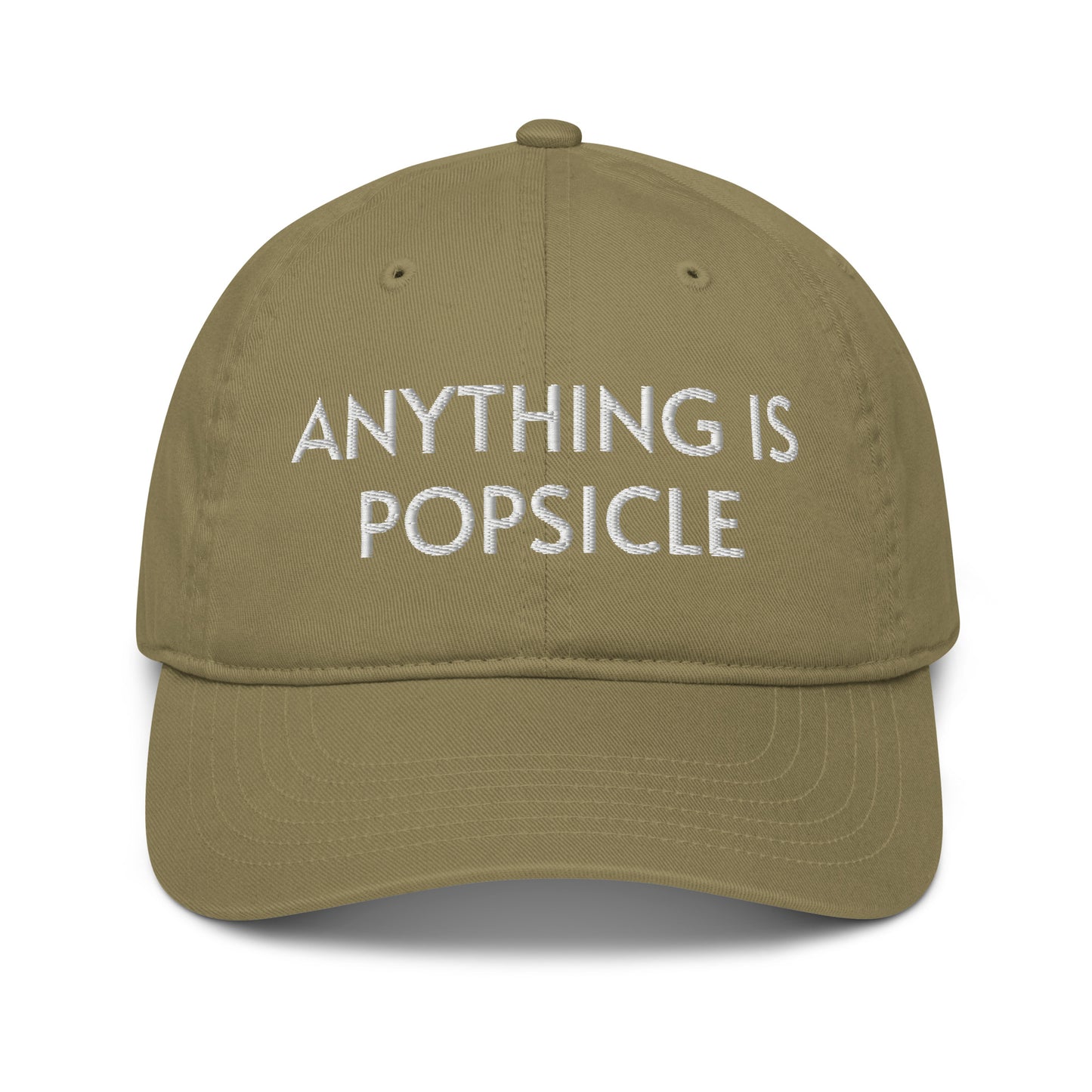 ANYTHING IS POPSICLE ORGANIC HAT