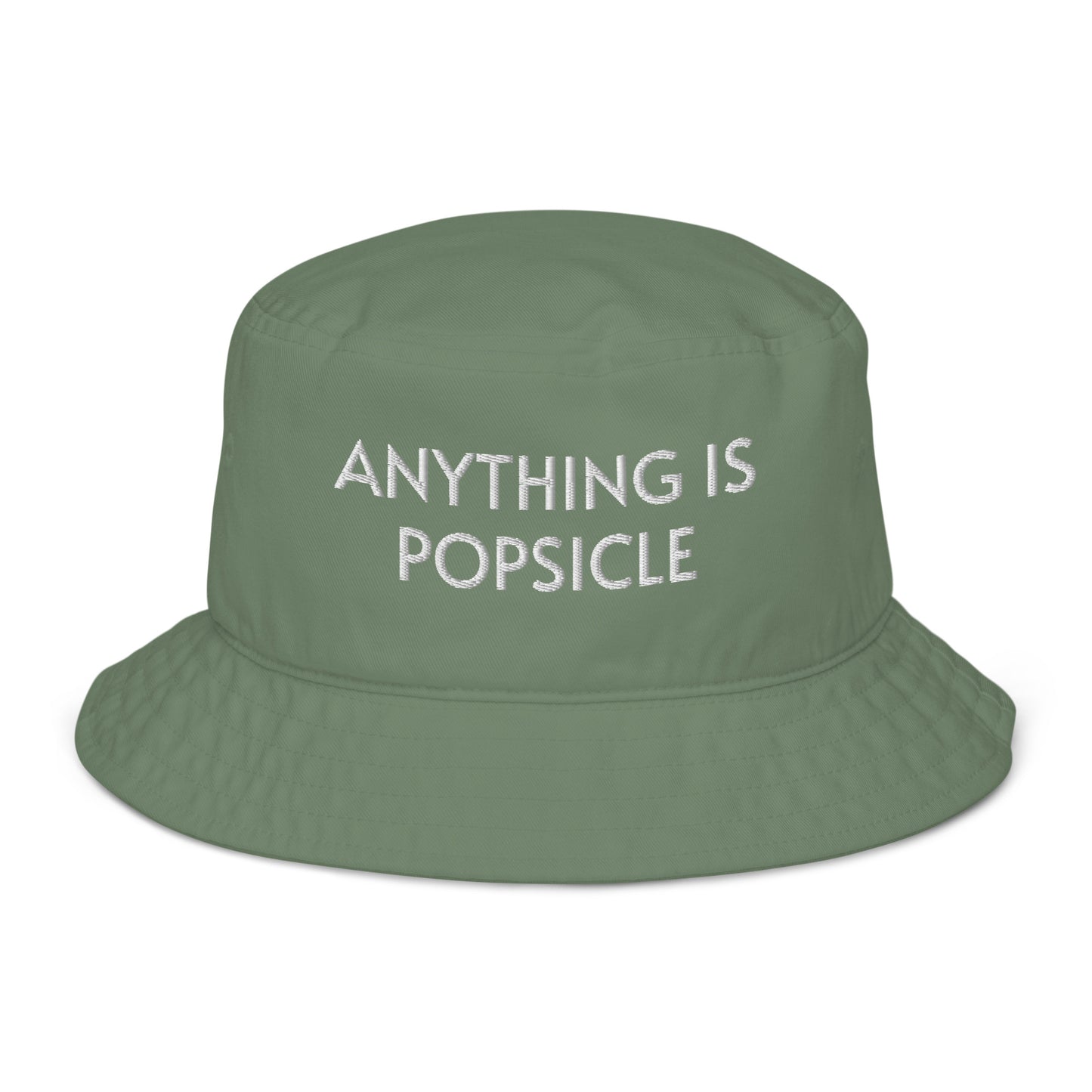 ANYTHING IS POPSICLE ORGANIC BUCKET HAT