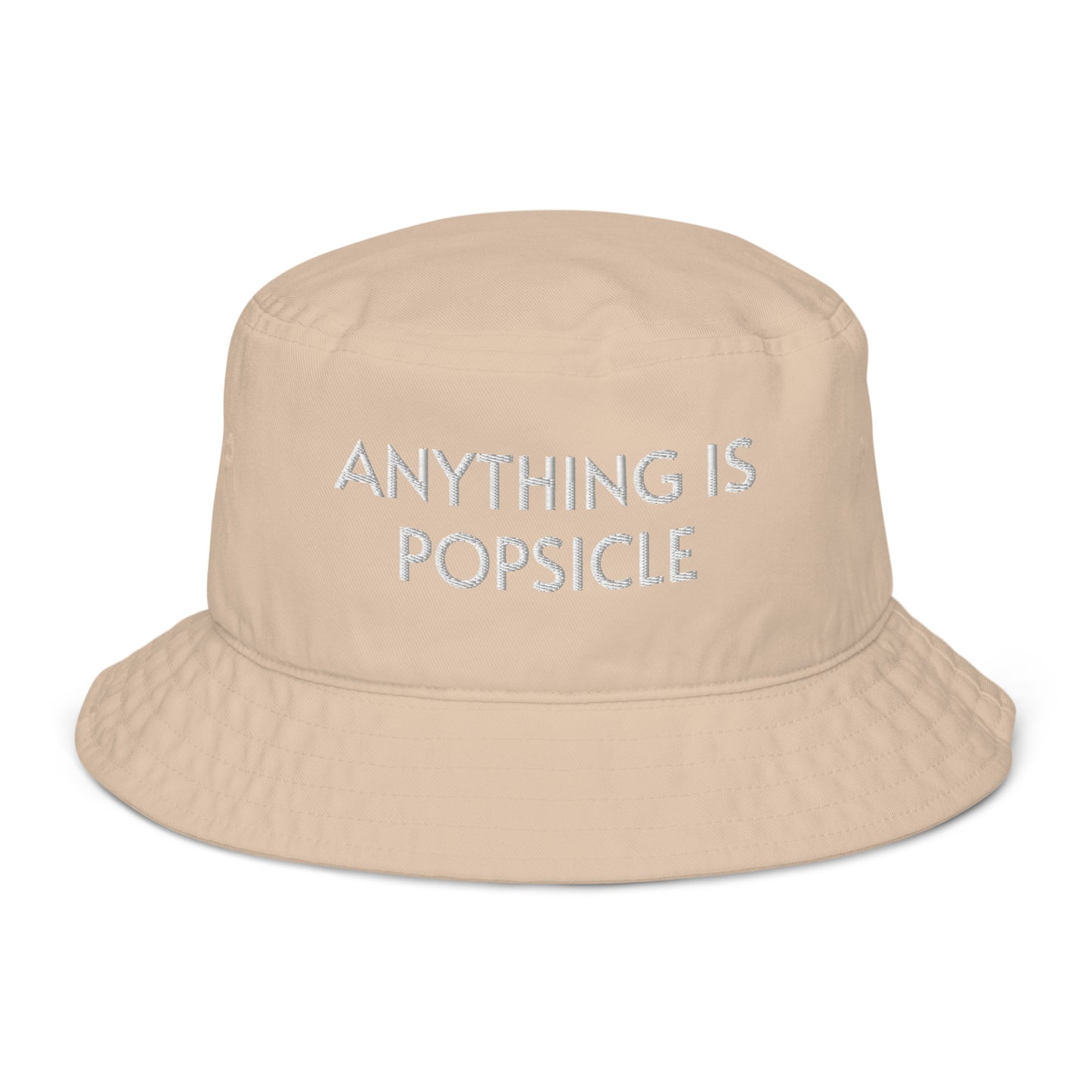 ANYTHING IS POPSICLE ORGANIC BUCKET HAT