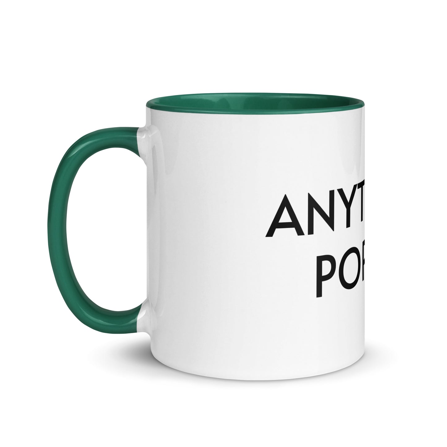 ANYTHING IS POPSICLE Mug with Color Inside